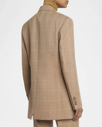 Victoria Beckham - Heritage Check Single-breasted Jacket
