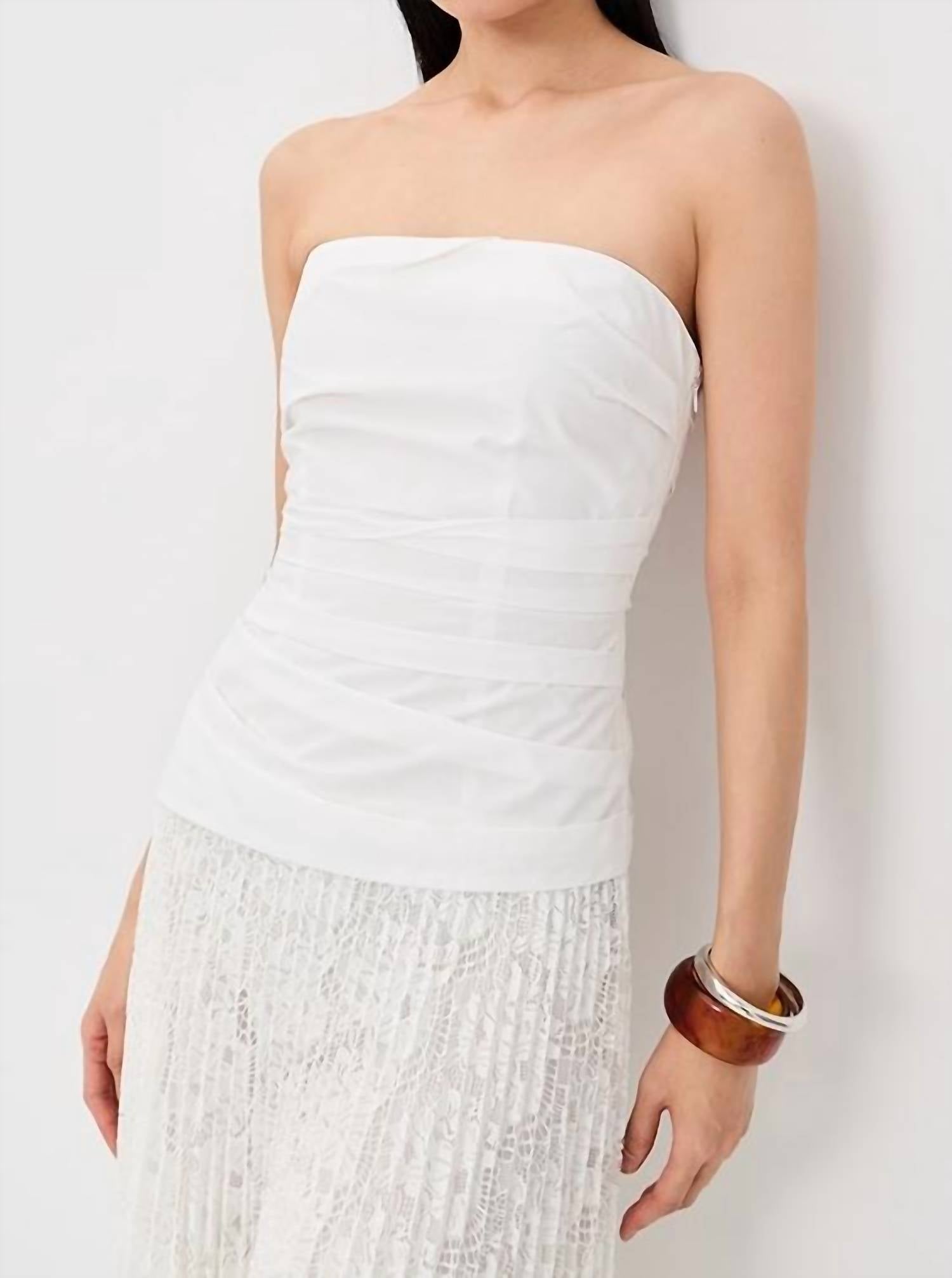 Simkhai - Annalise Ruched Bodice Dress