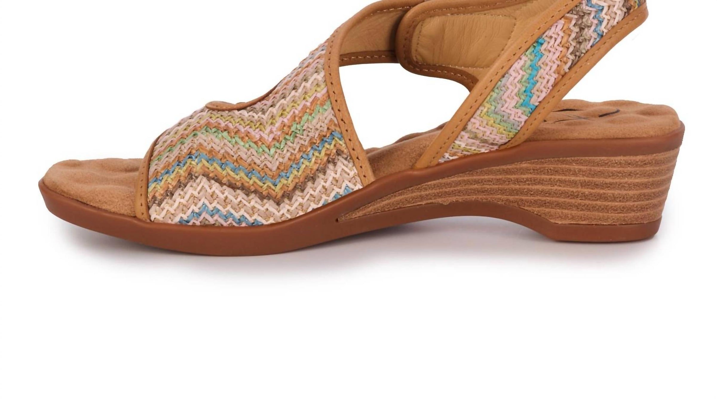 Ros Hommerson Women's Kimmi Sandals in multi woven - women's sandal - alternate view