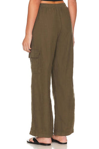 Bobi - Wide Leg Cargo Pants