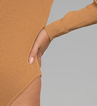 Elan - V-neck Sweater Bodysuit