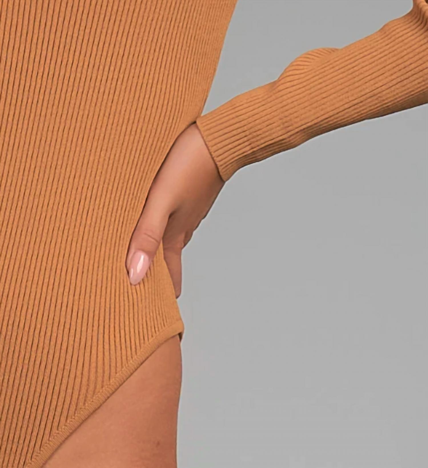 Elan - V-neck Sweater Bodysuit