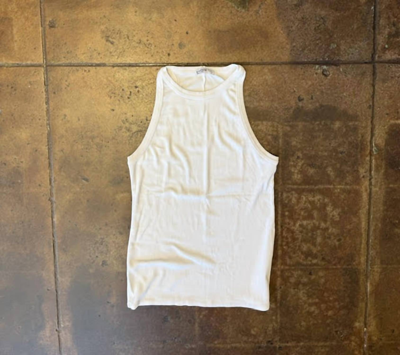 Stateside - Women's Rib High-neck Tank Top