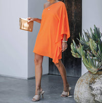 Lavender J - One Shoulder Carrie Dress