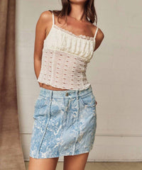 Papermoon - Textured Layered Cami Top