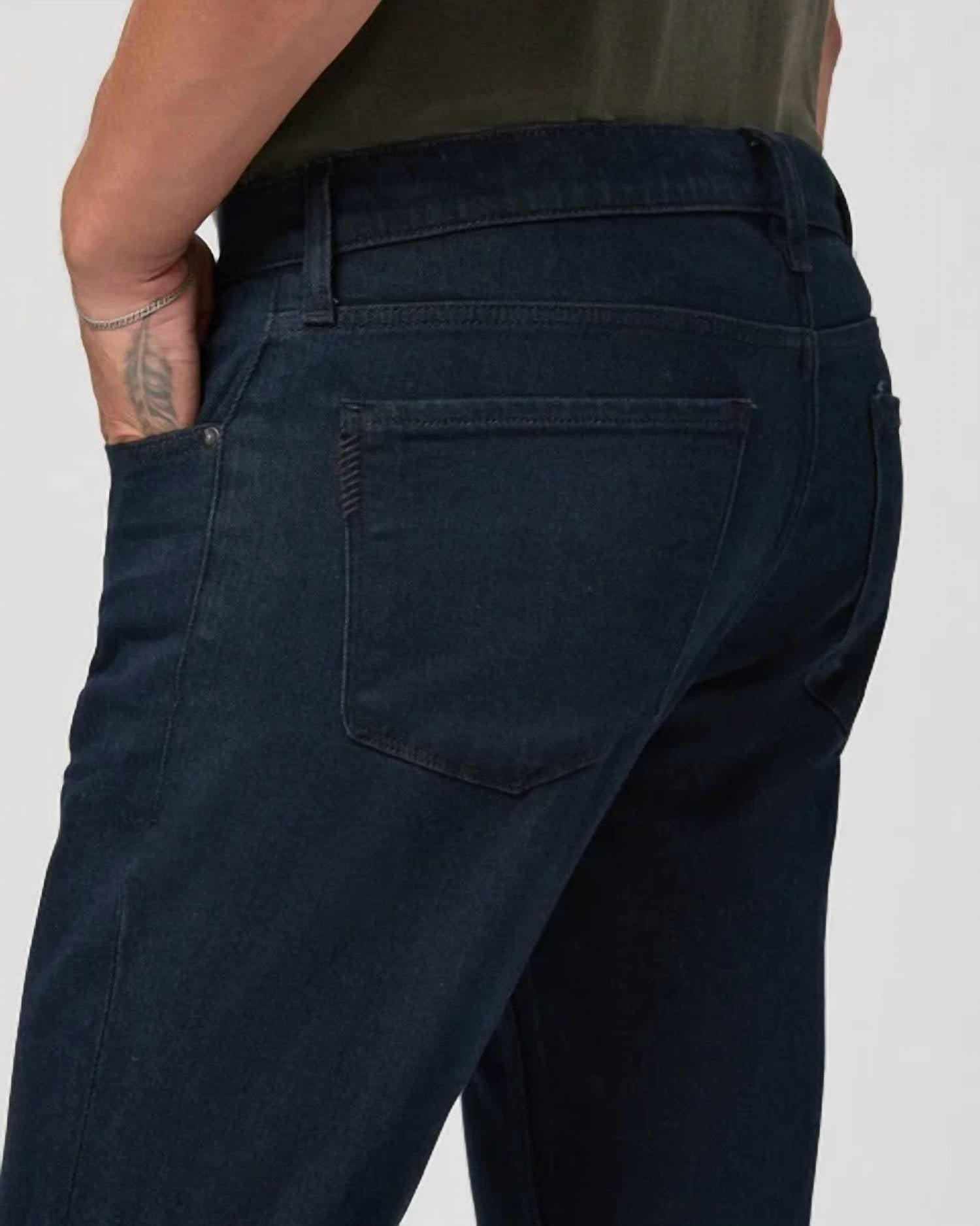 Paige - Heritage Federal Slim Straight Jeans