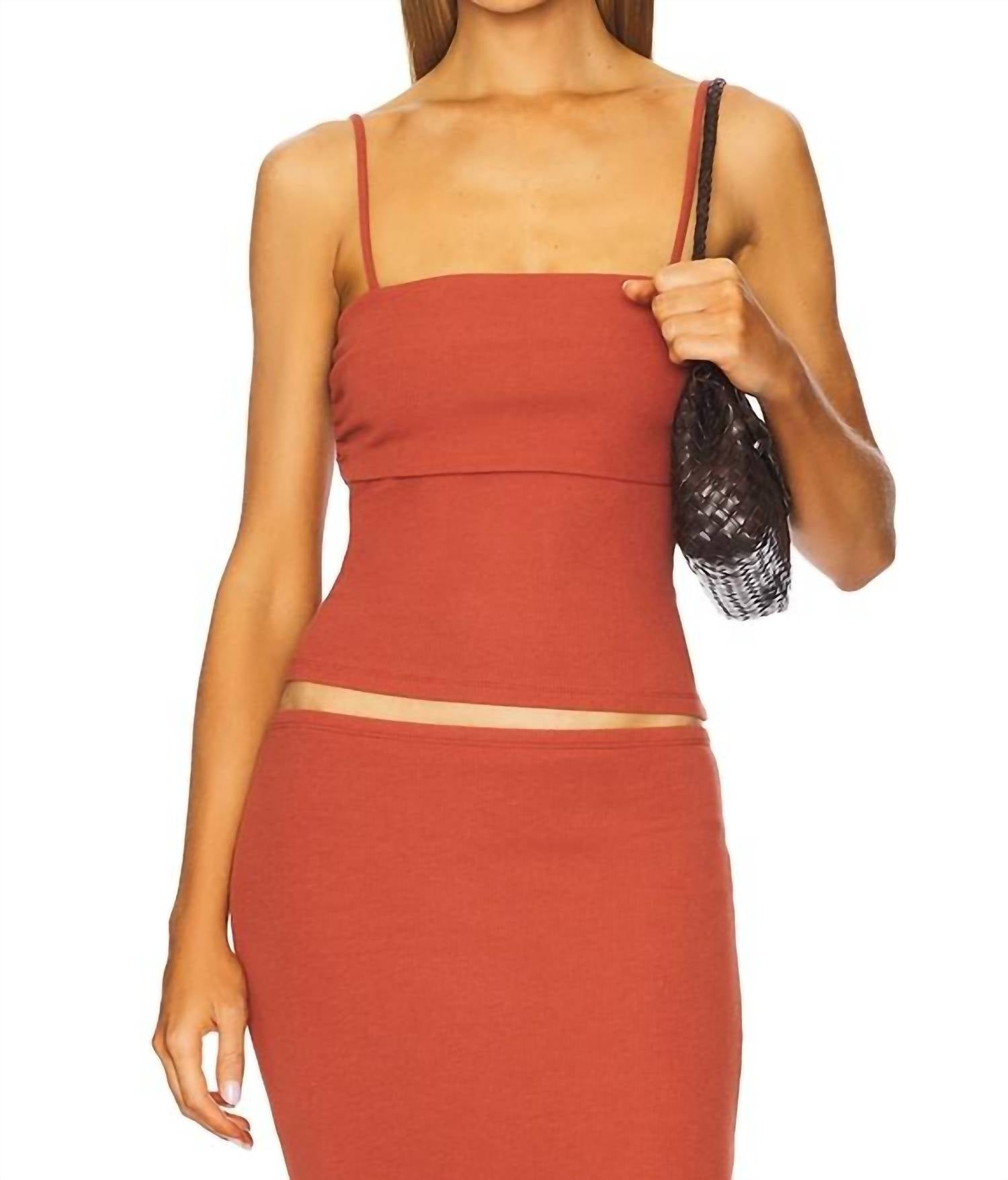 Lna - Lanai Ribbed Tank Top
