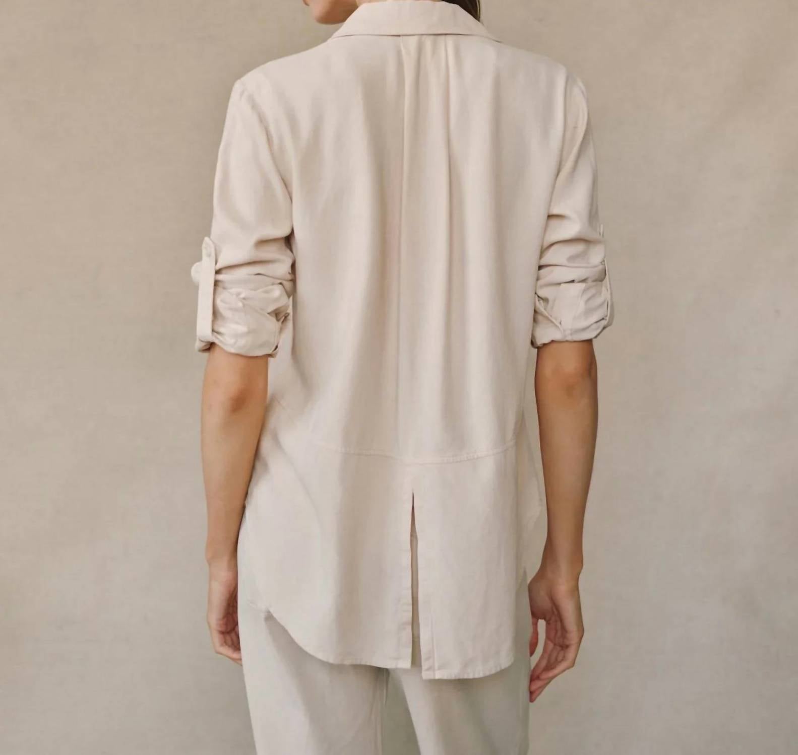 Bella Dahl - Split Back Button Down Shirt