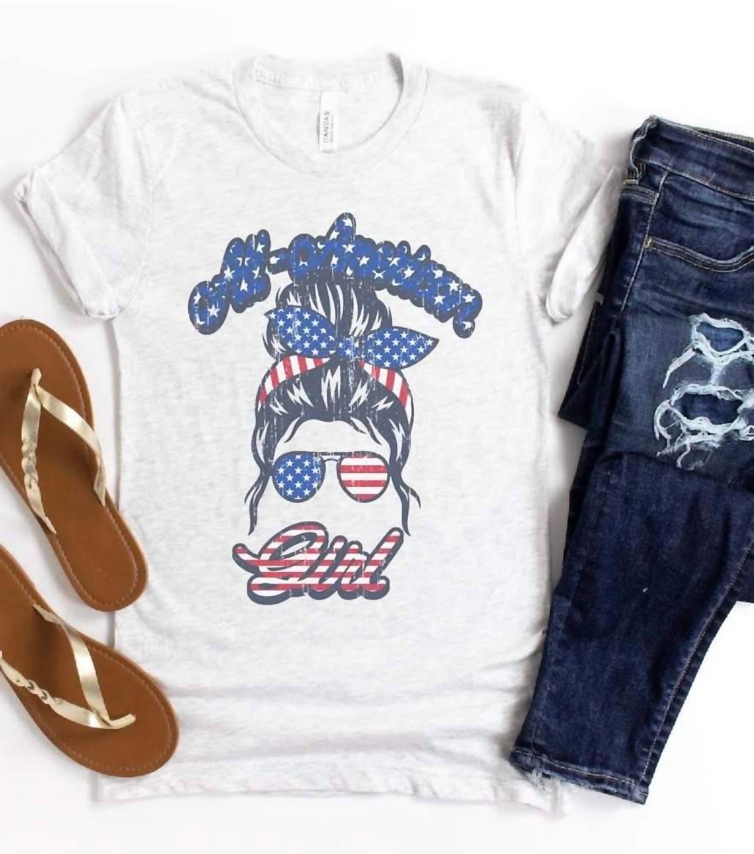 She Shed - All American Girl Tee
