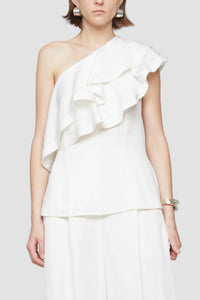 3.1 Phillip Lim - Ruffled One Shoulder Top