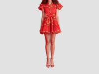 Celia B - Haze Puff Sleeve Mini Dress