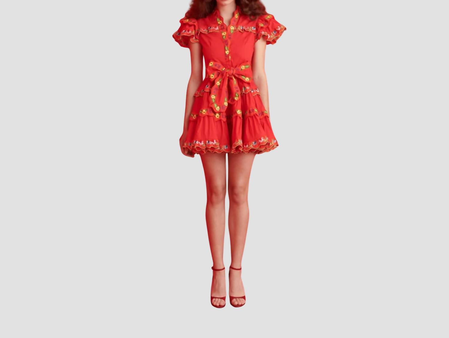 Celia B - Haze Puff Sleeve Mini Dress