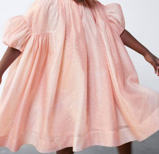 Omamimini - Tent Dress with Puff Sleeves