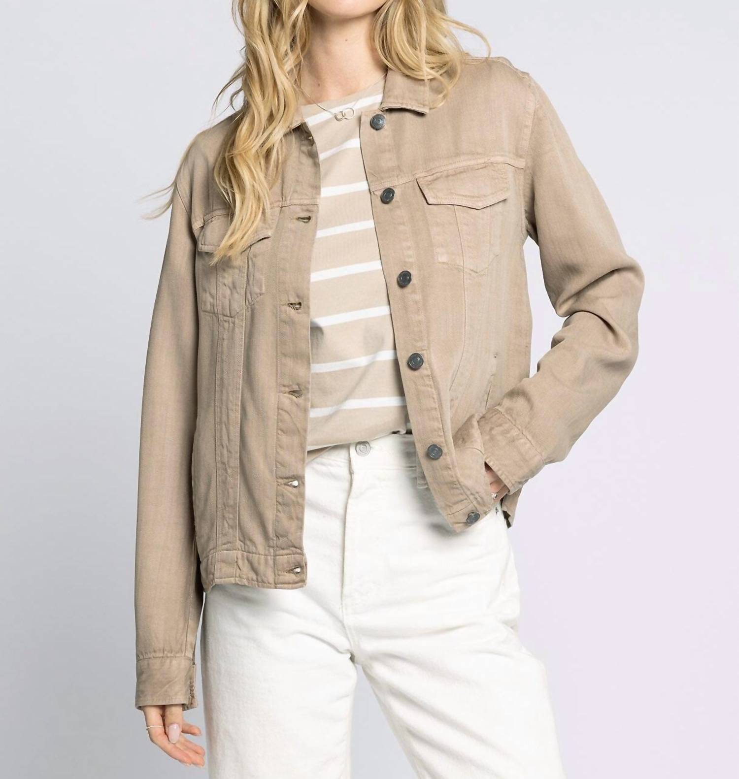Thread & Supply - Jackie Button Front Jacket