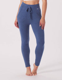 glyder Merino Jogger in washed blue - women's pants