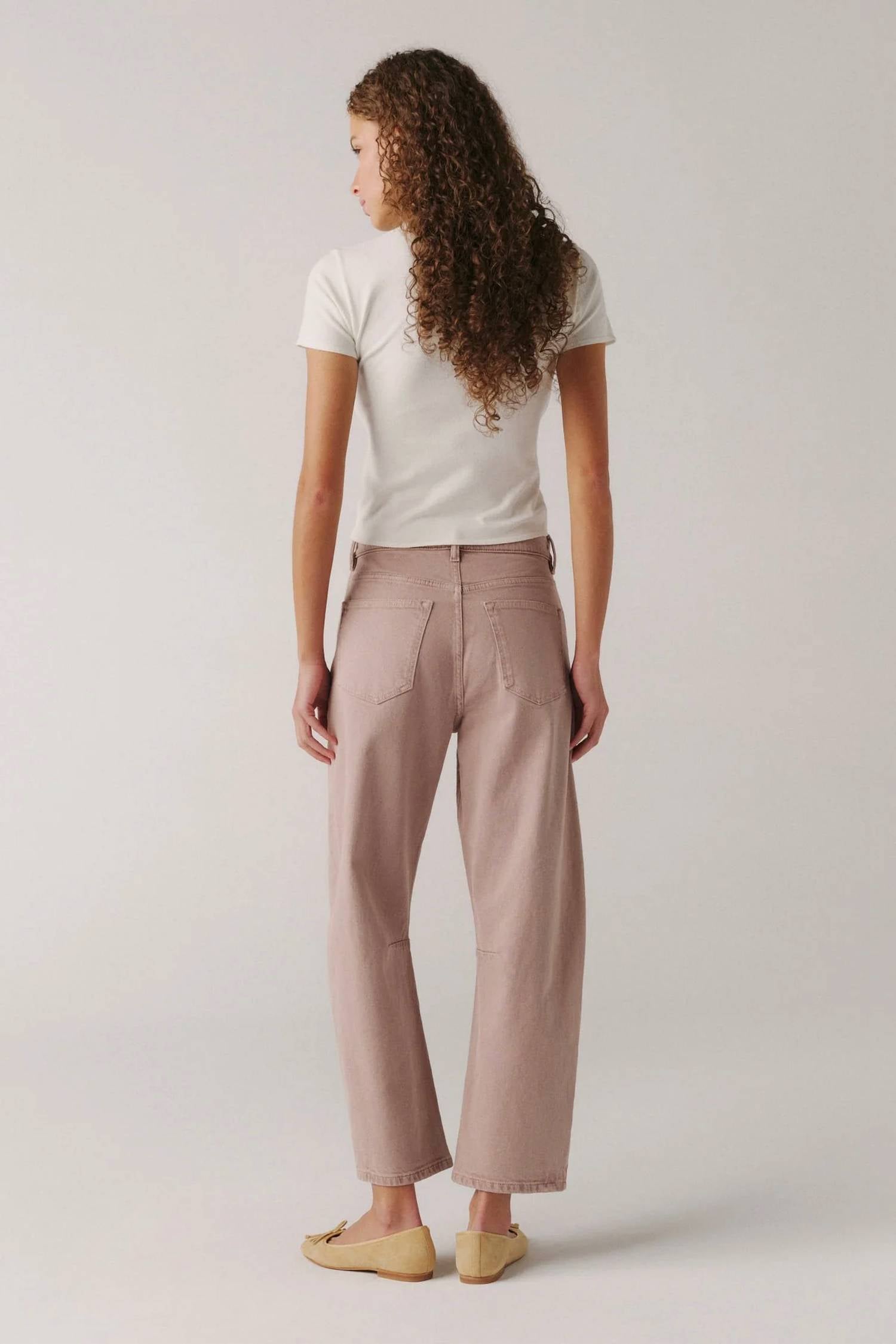 Warp + Weft - Bna Soft Curve Barrel Jeans