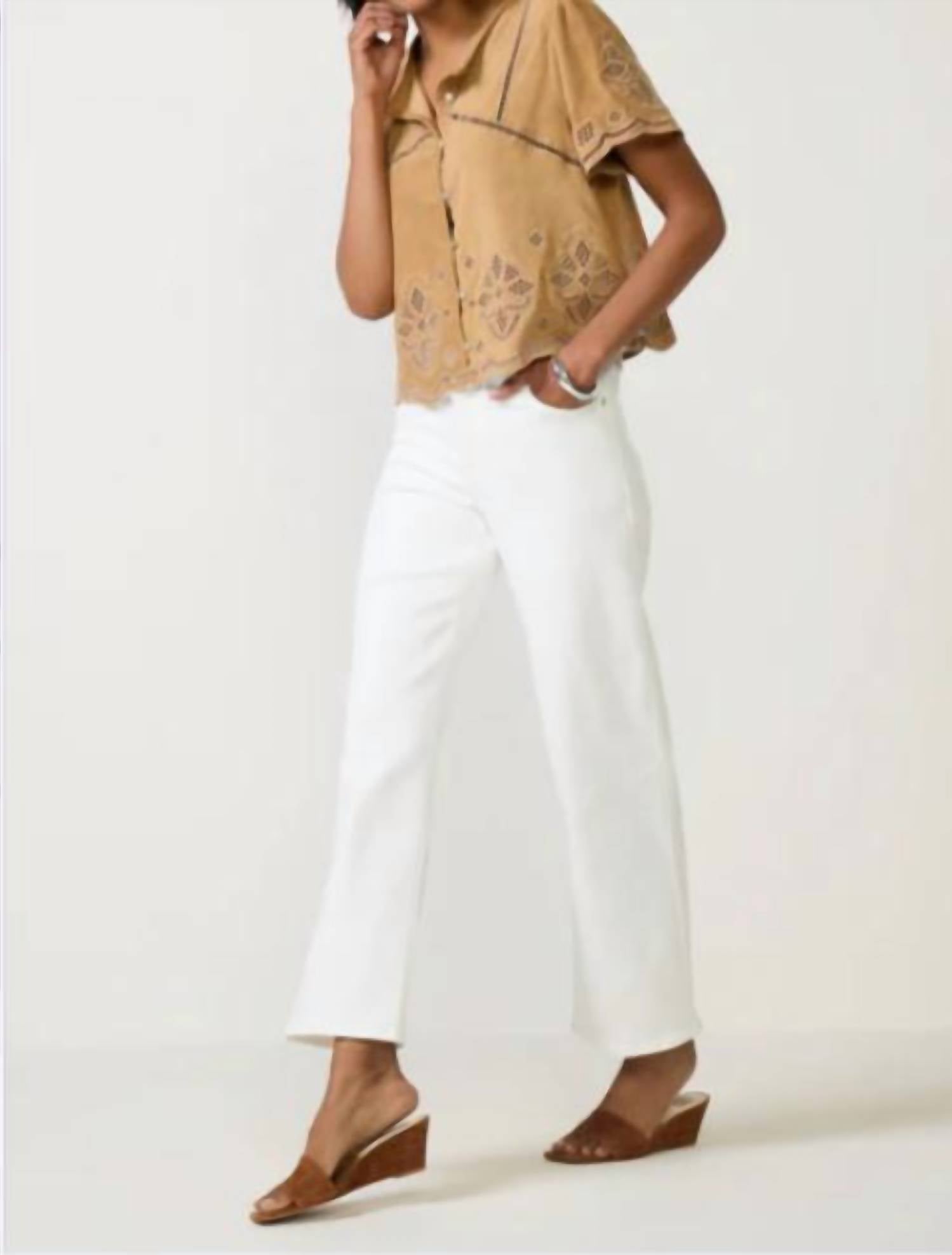 Frame - Mellow Ankle-Length Jean