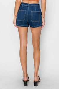 Risen - High Rise Cargo Shorts