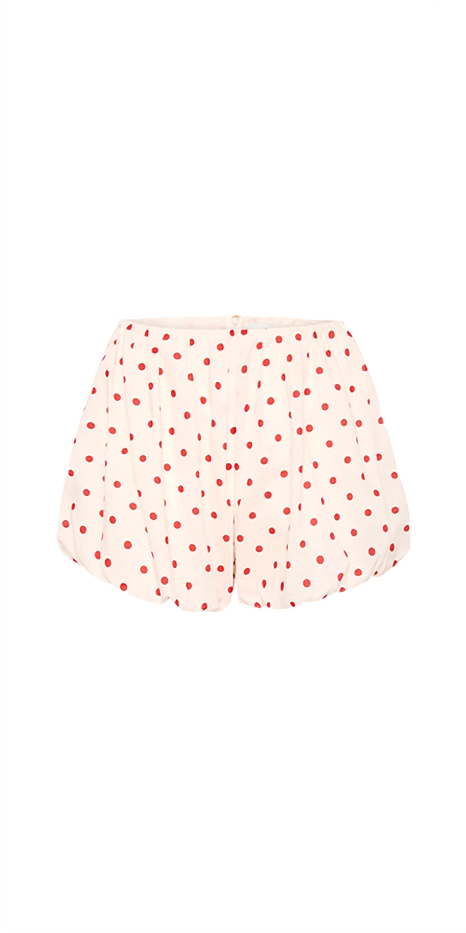 Posse - Aurelia Polka Dot Short - Petite