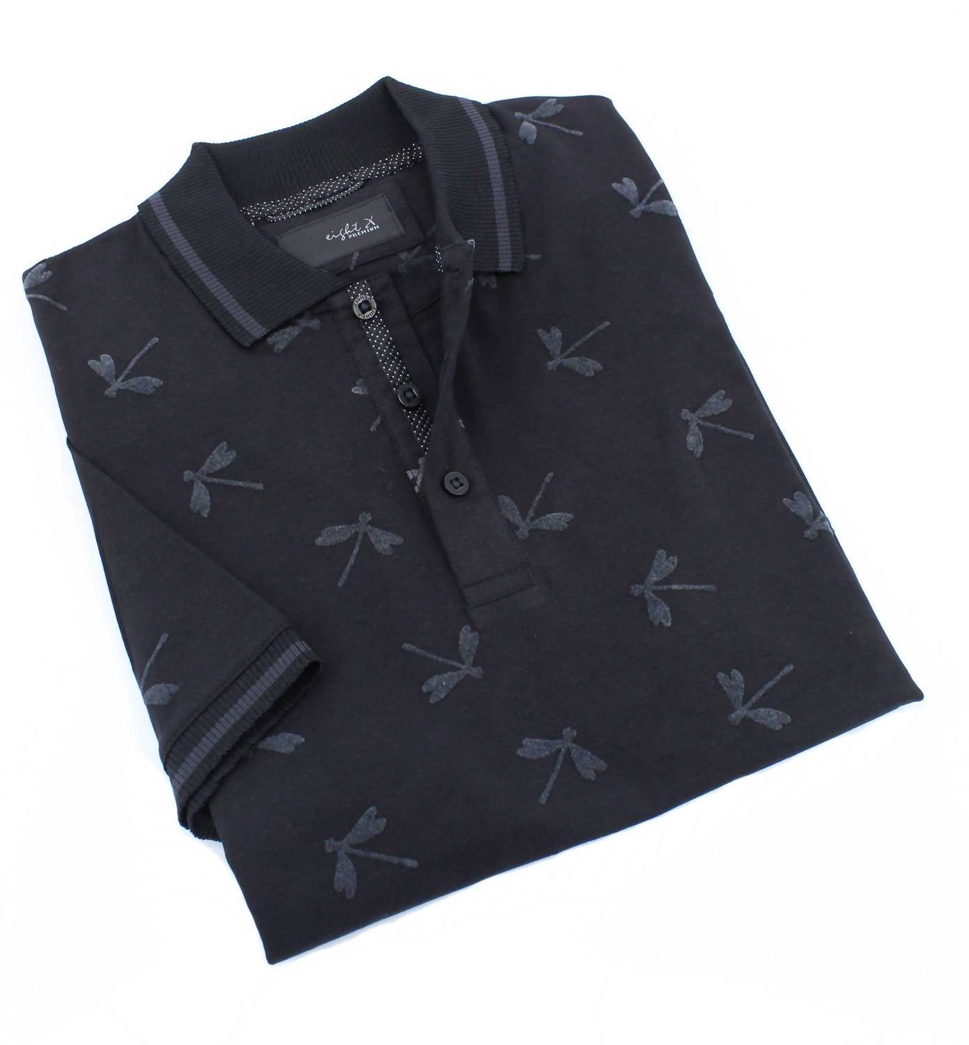 Eight X - Dragonfly Flocking Polo