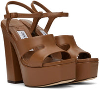 Jimmy Choo - Women's Ellison Leather Platform Sandal