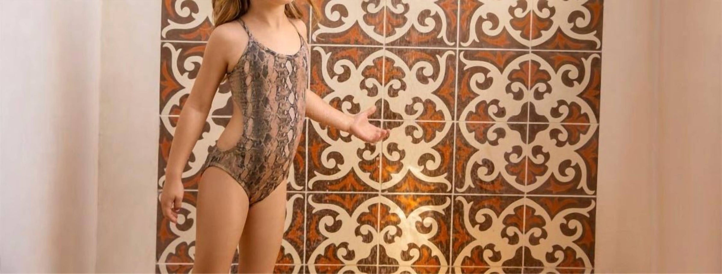 Pq Swim - Kids Kaa Ayah Cut Out One Piece