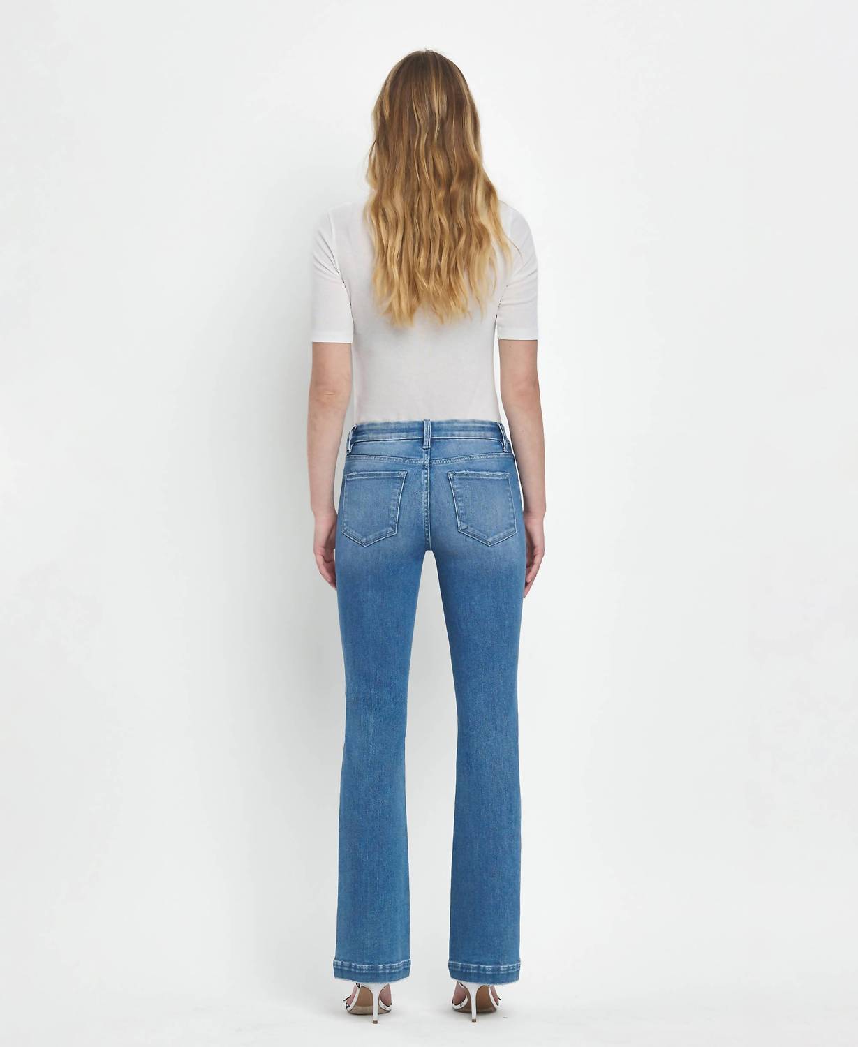 Flying Monkey - Mid Rise Bootcut Jeans