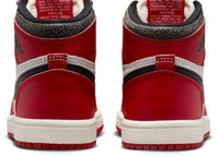 Air Jordan Preschool 1 Retro High Og Sneakers in red black white - kids' sneaker - view 4