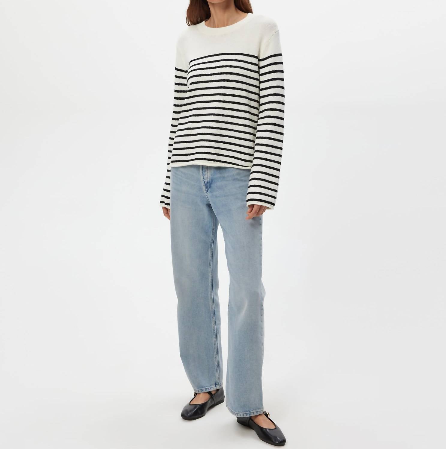 Michael Stars - Mikaela Relaxed Striped Pullover