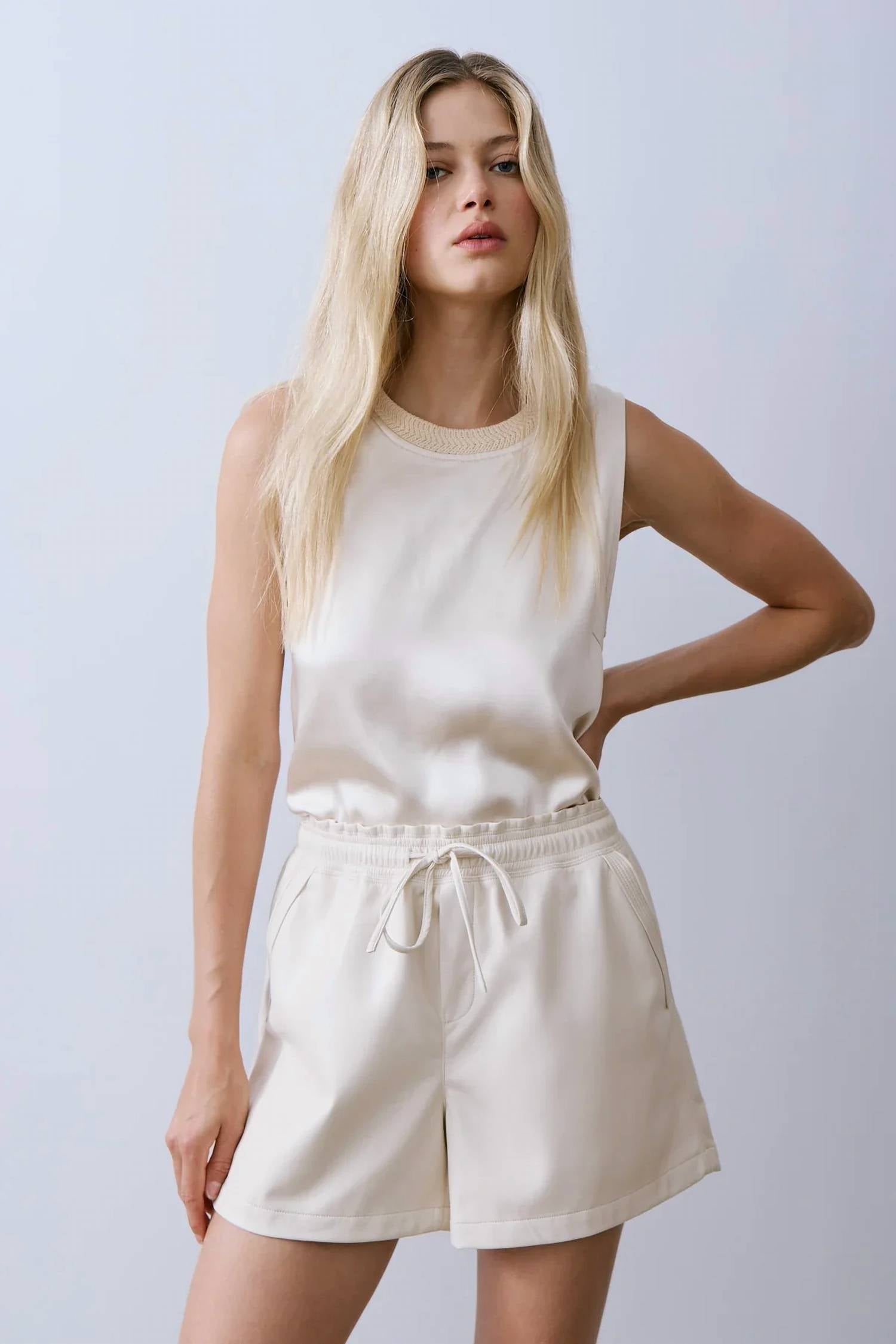 Melissa Nepton - Julio Faux Leather Shorts