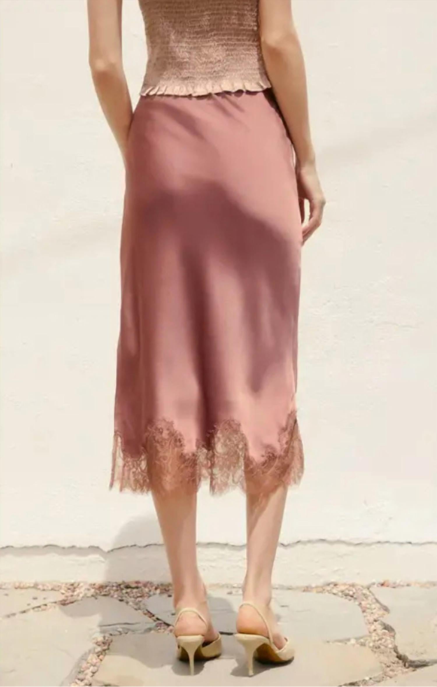 Mint Exclusives - Rose Dawn Slip Skirt