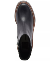 Dolce Vita Women's Hilde Gore Lug-sole Wedge Booties in black - women's shoe - view 4
