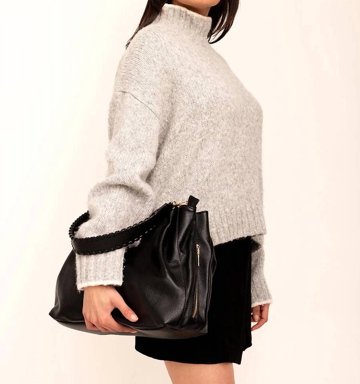 Jen & Co. - Grace Vegan Whipstitch Tote Bag