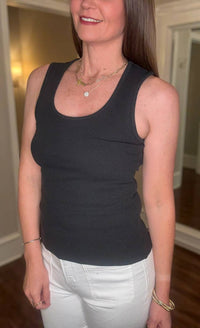 Velvet Heart - Women's Ribbed Scoop Neck Tank Top
