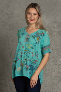 Johnny Was - Linsey Nathaly Blouse