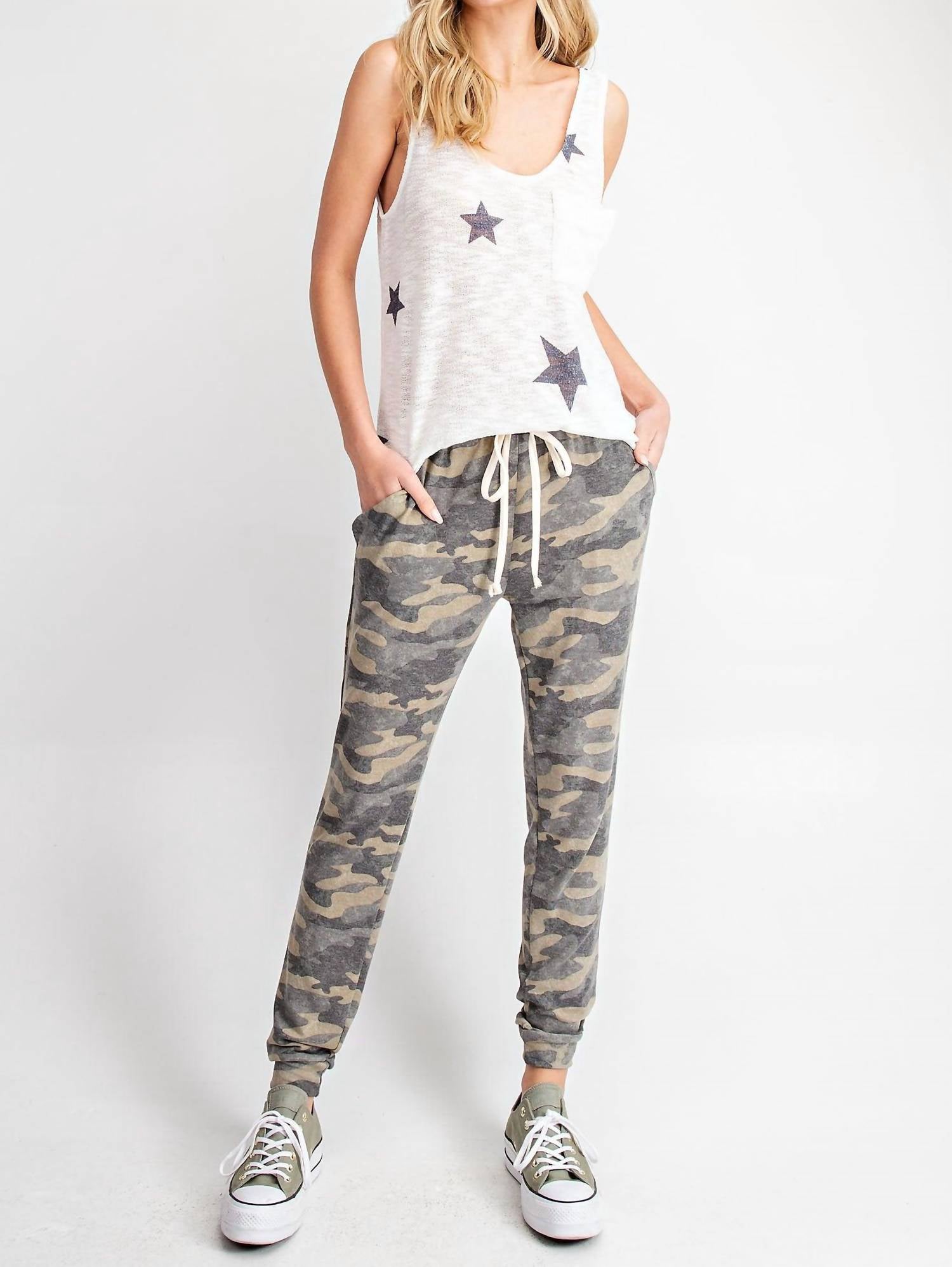 143 Story - Star Sweater Knit Tank Top