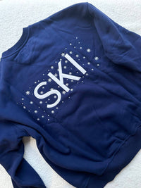 Sunkissed Coconut - Ski Snowflake Sweatshirt