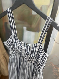 THE GREAT. Women's The Reyes Dress in parcs - women's dress - detail view