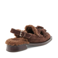 Dolce Vita - Women's Hamlit Plush Slingback Mules