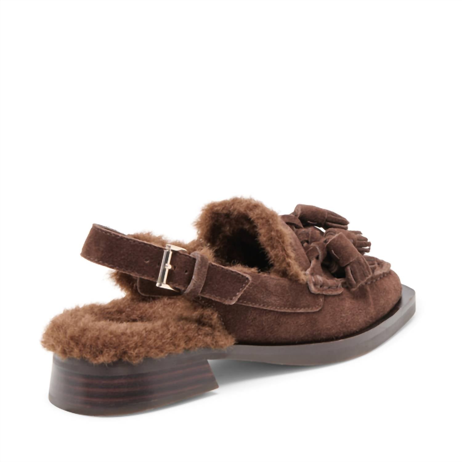 Dolce Vita - Women's Hamlit Plush Slingback Mules