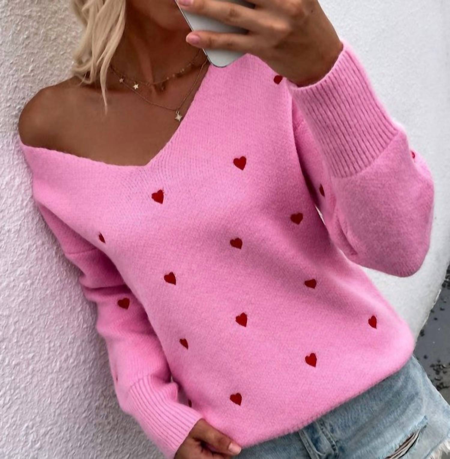 Miss Sparkling - Sweetheart Sweater