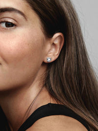 Pandora - Clear Eternity Circle Stud Earrings