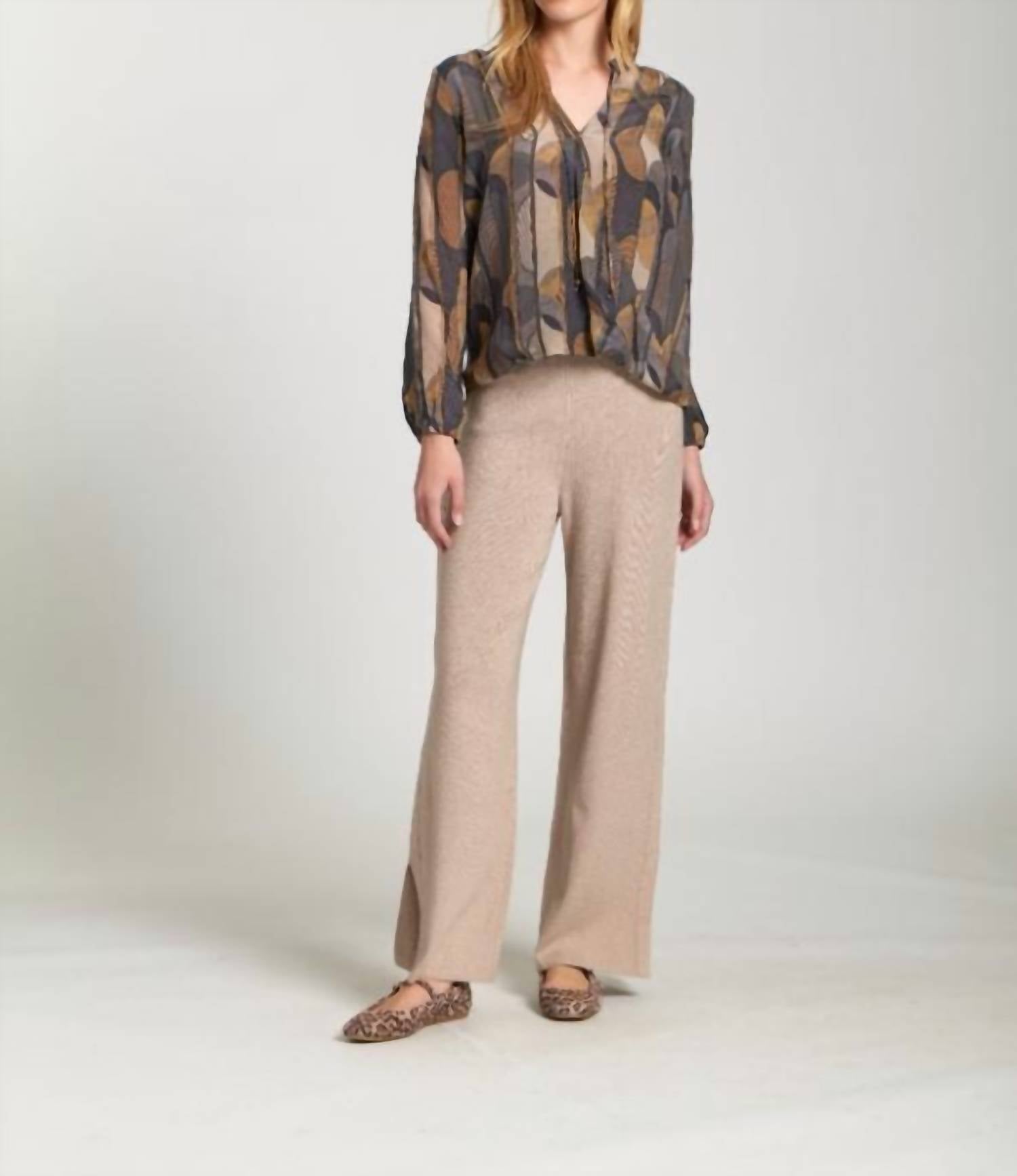 Apny - Crossover Top With Tassel
