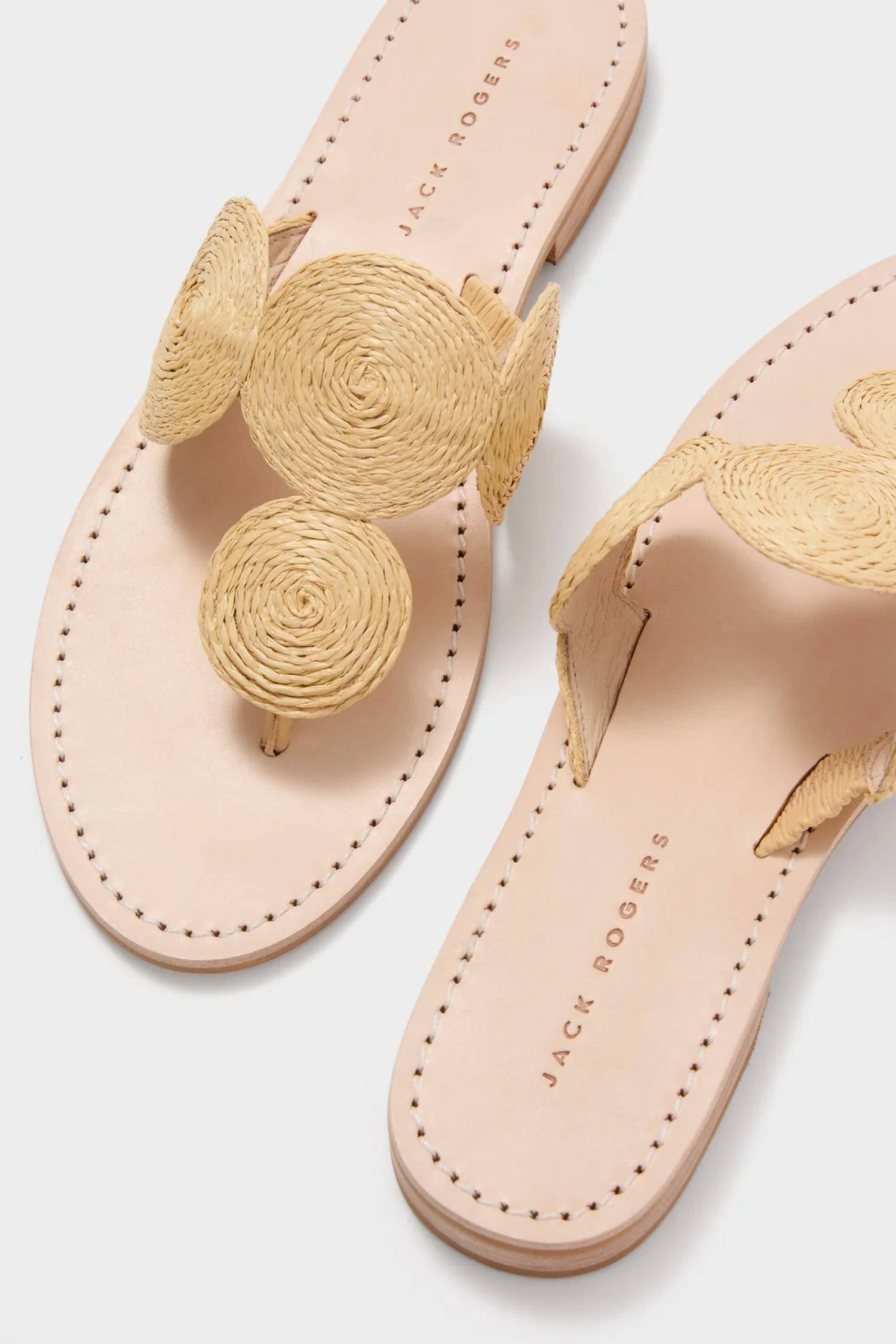 Jack Rogers - Women's Margo Flat Raffia Sandals