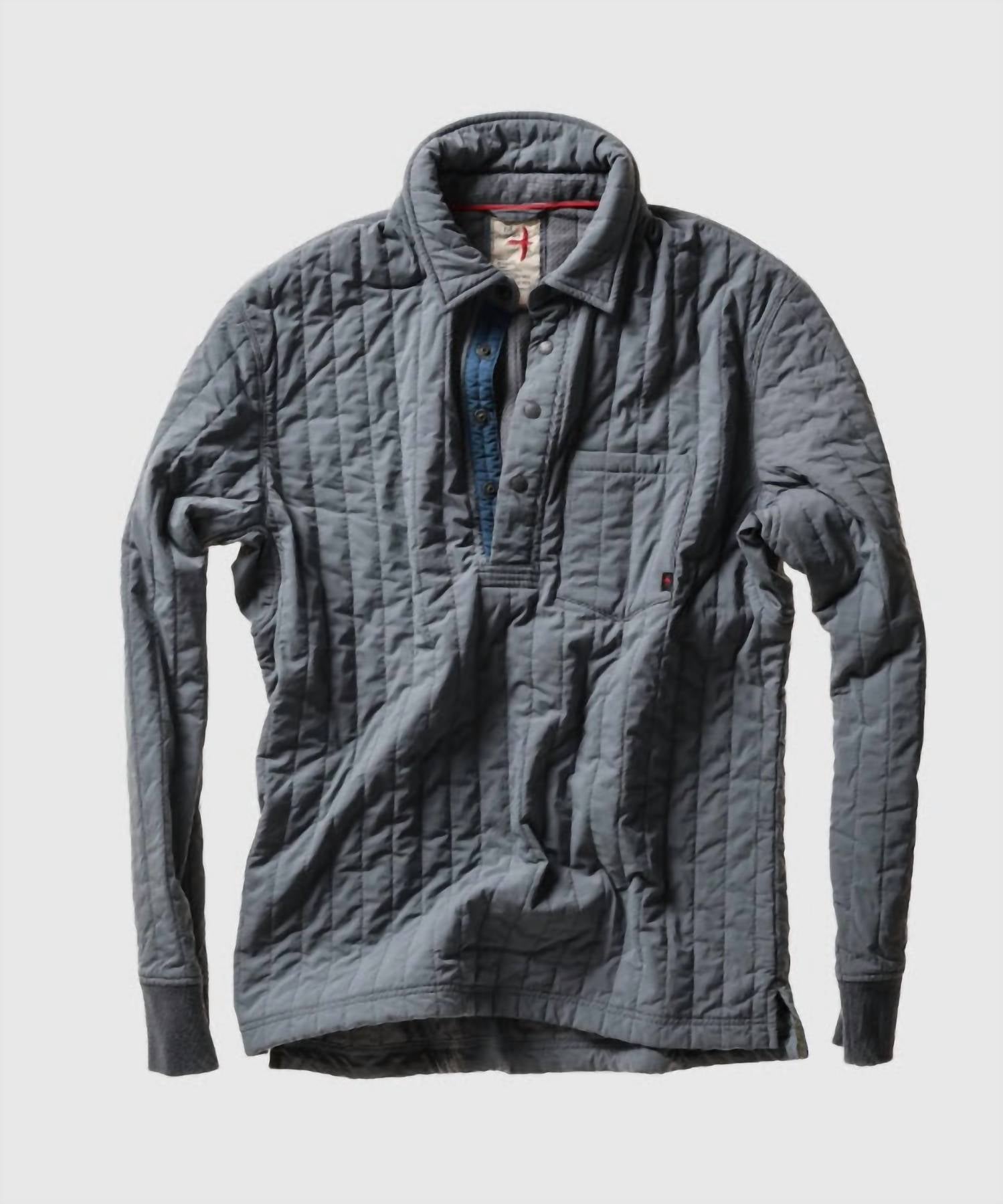 Relwen - Men's Polo-jack Sweater