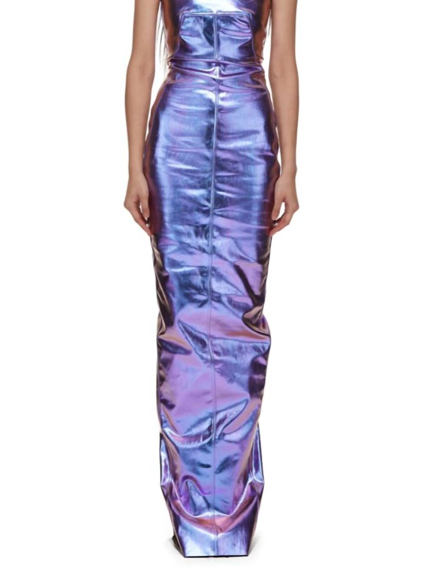 Rick Owens - Bustier Off Shoulder Gown