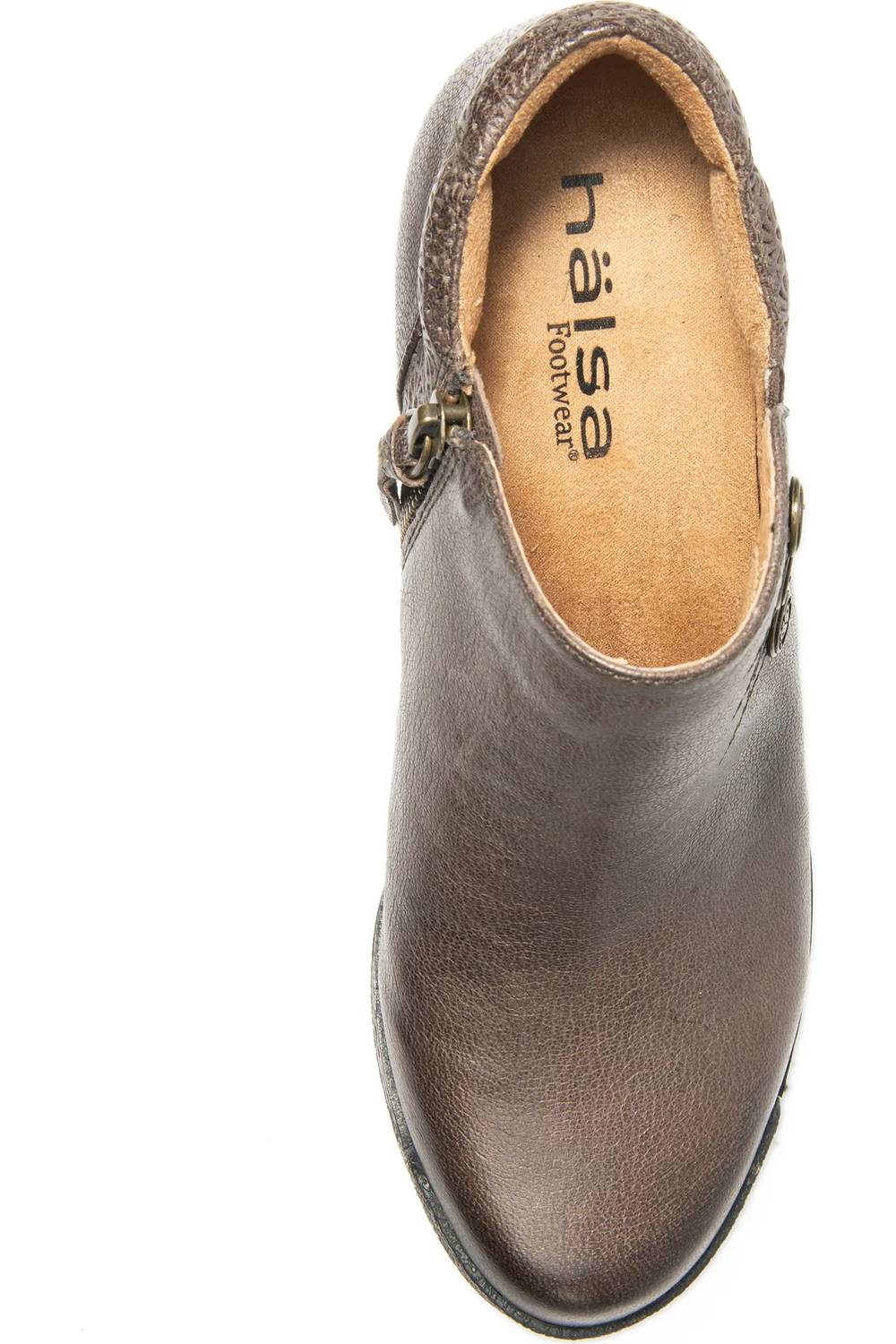 Halsa Footwear - Women's Devina Wedge Ankle Bootie