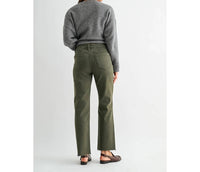 Mica Denim - Verdi High Rise Straight Ankle Jean
