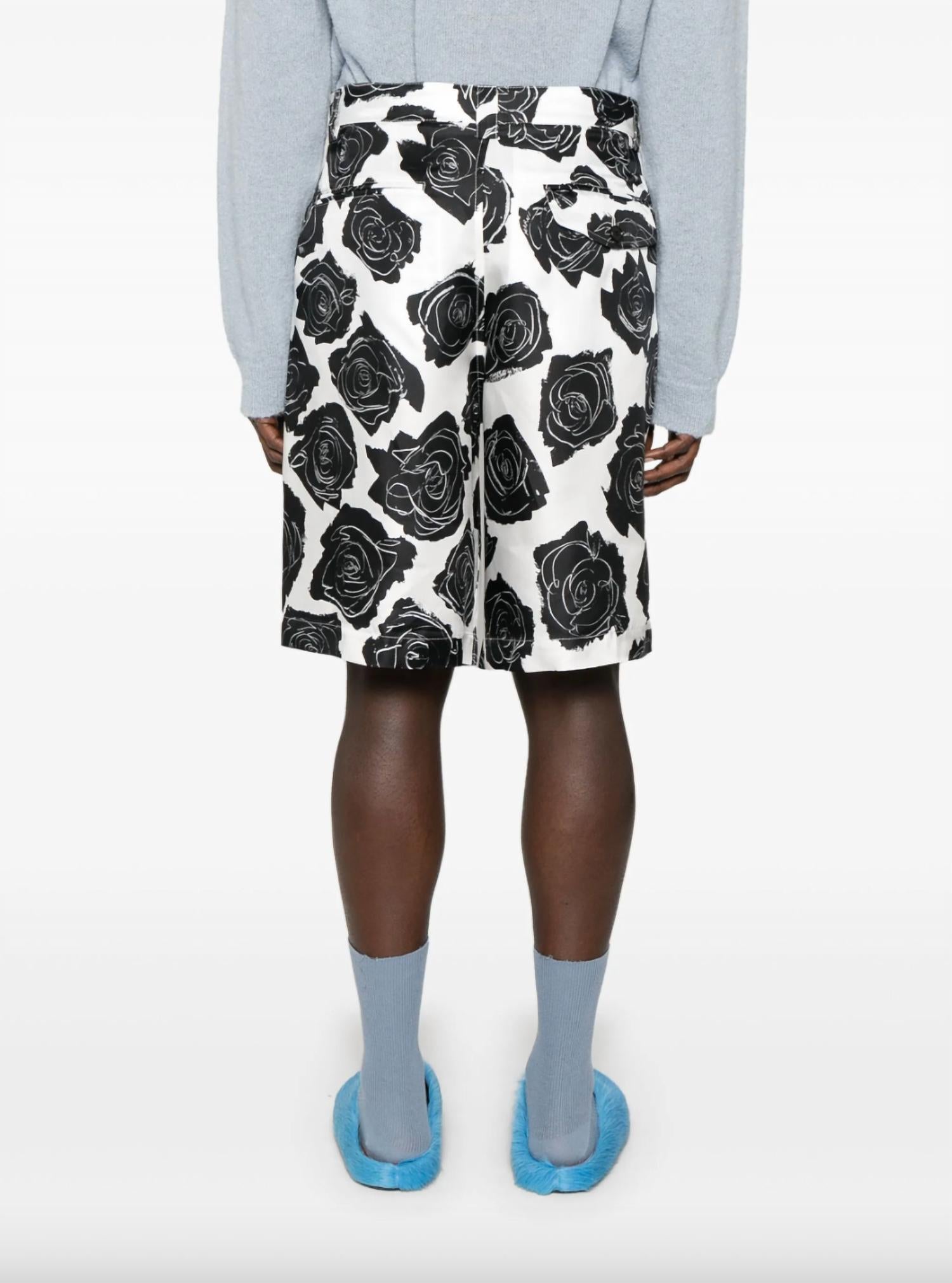 Marni - Men's Luna Silk Twill Shorts