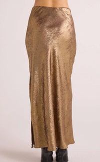 Bella Dahl - Side Slit Bias Maxi Skirt